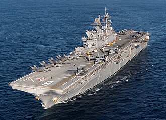 America-class LHA · Wasp-class LHD · 美利坚级 + 黄蜂级