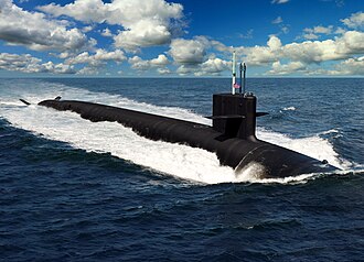 Ohio-class · Columbia-class · 俄亥俄级(在役) · 哥伦比亚级(建造)