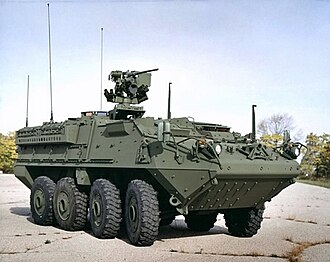 Stryker (M1126/M1128/M1296) · 斯特赖克车族